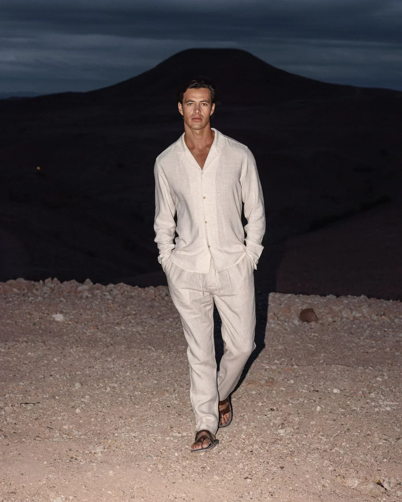 Ensemble en Lin Homme | Style Cubain | Élégance Décontractée – Image 4