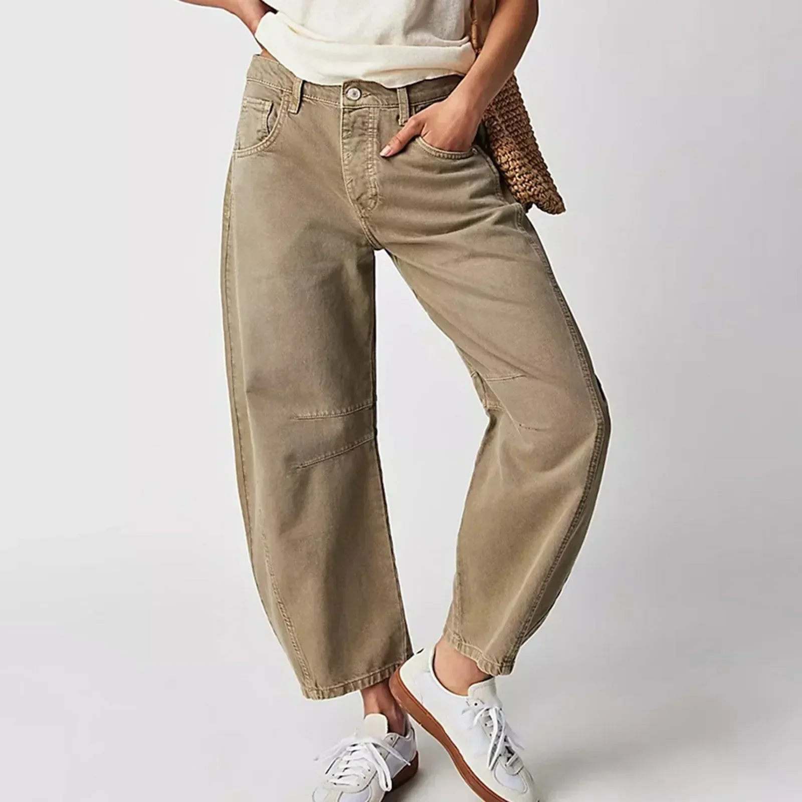 Jean Large Femme - Confort et Élégance