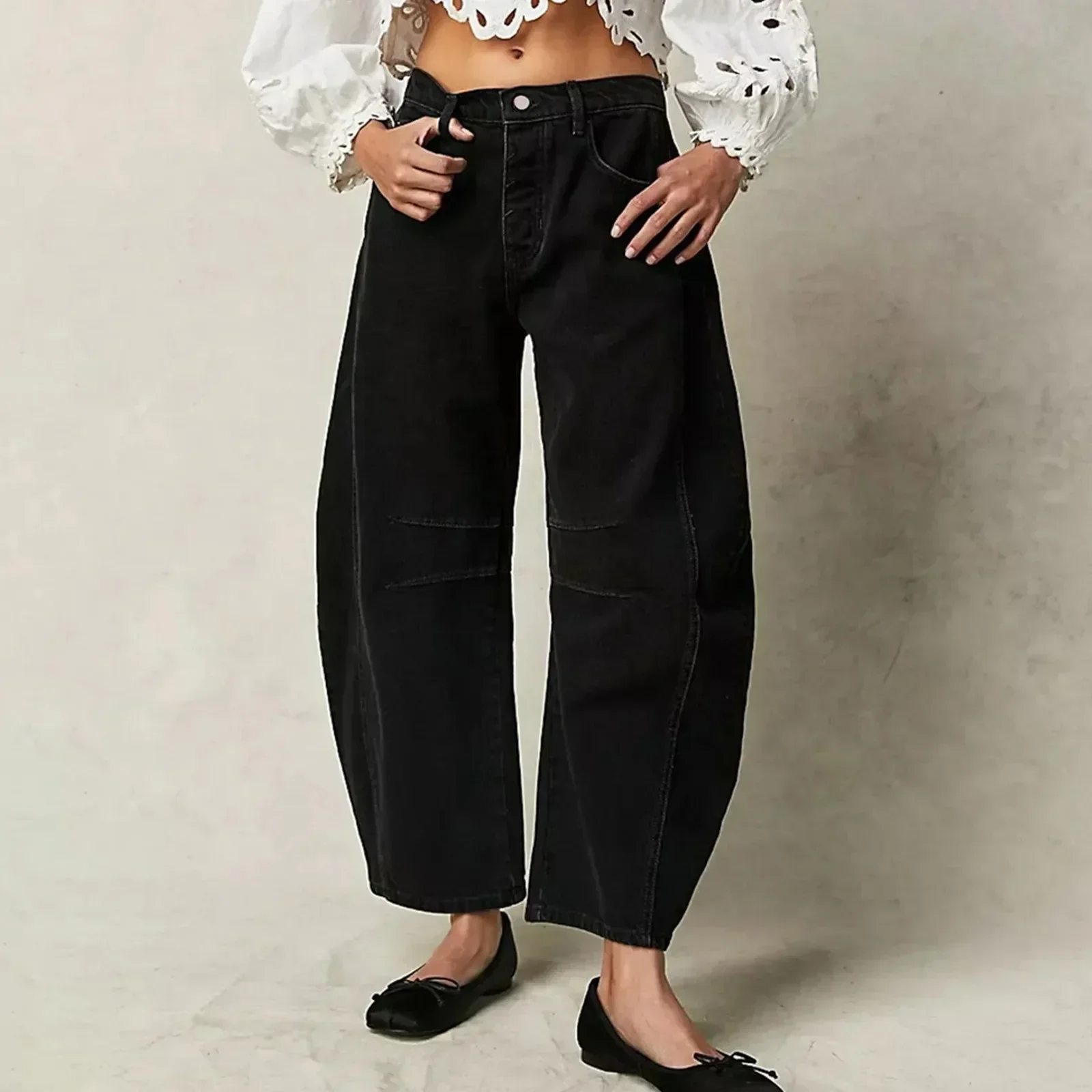 Jean Large Femme - Confort et Élégance – Image 4