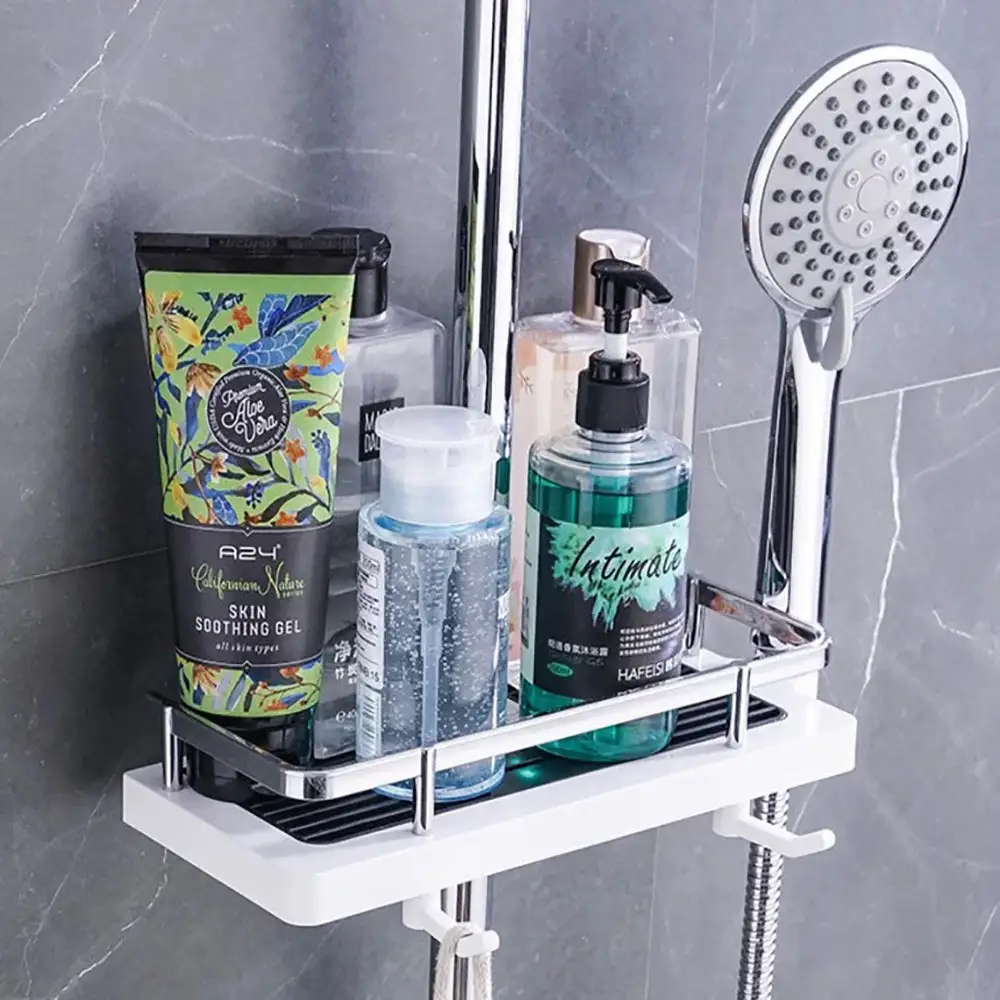 Support de Douche Universel Moderne - Blanc et Noir – Image 2