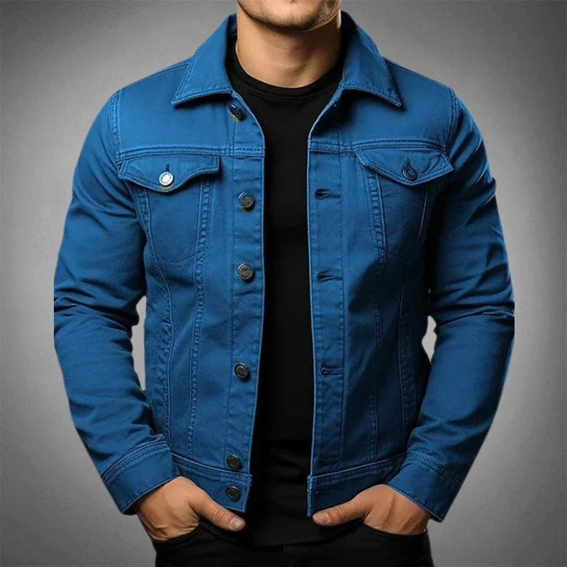 Veste en denim pour hommes | Style contemporain et durable